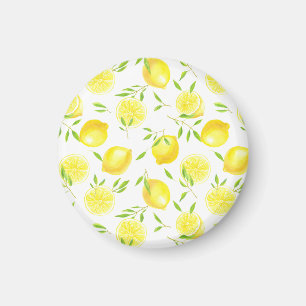 Citroner och löv magnet