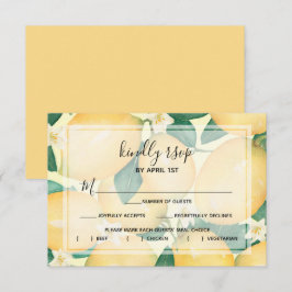 Citroner och Löv OSA Kort