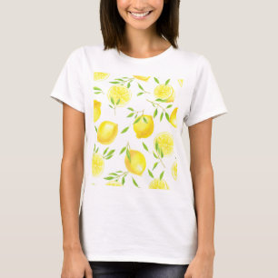 Citroner och löv t shirt