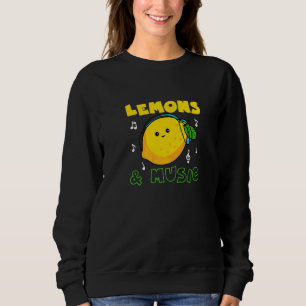 Citroner och musik Musiker Leomande Citrusfrukt T Shirt