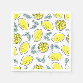 Citroner Pappersservett