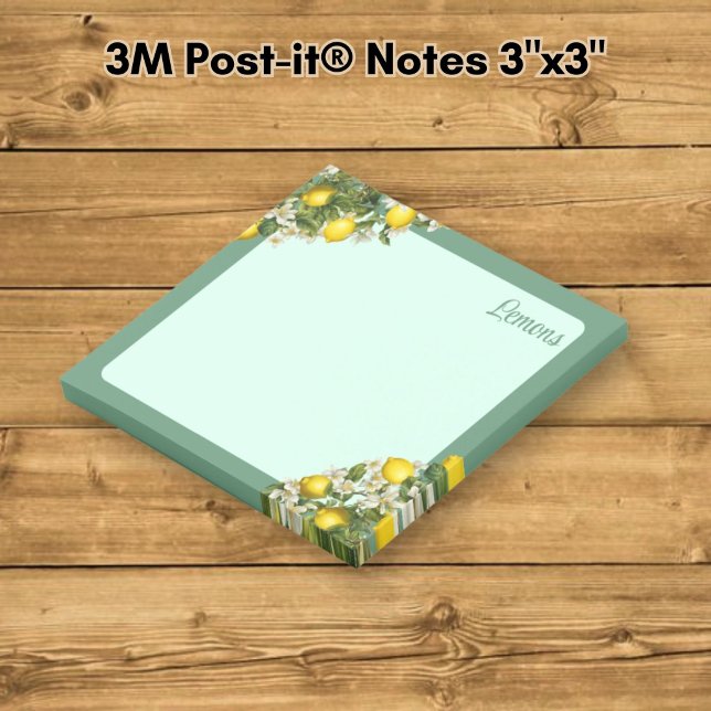Citroner Post-it Block (Skapare uppladdad)