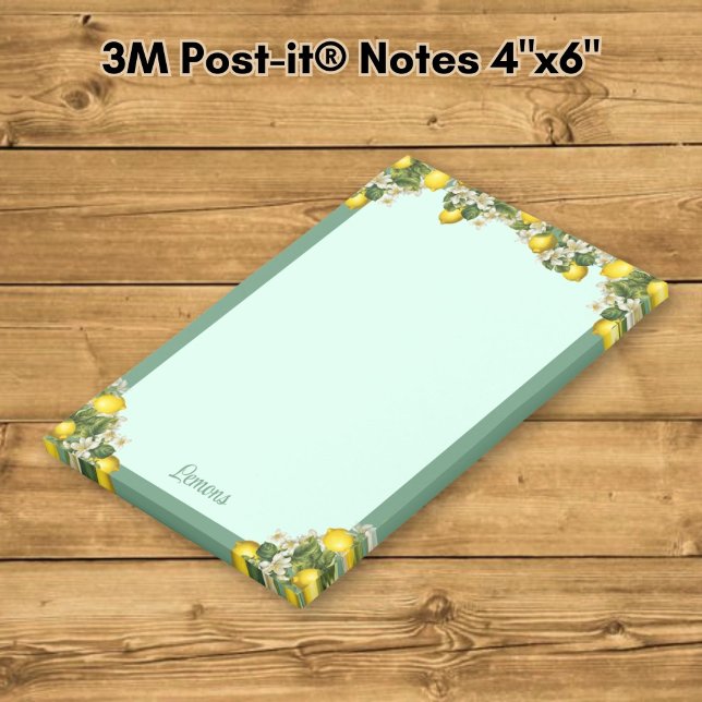 Citroner Post-it Block (Skapare uppladdad)