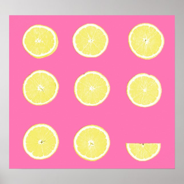 Citroner Poster (Framsidan)