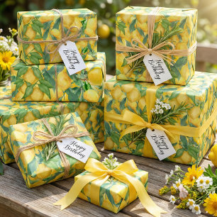 Citroner Presentpapper