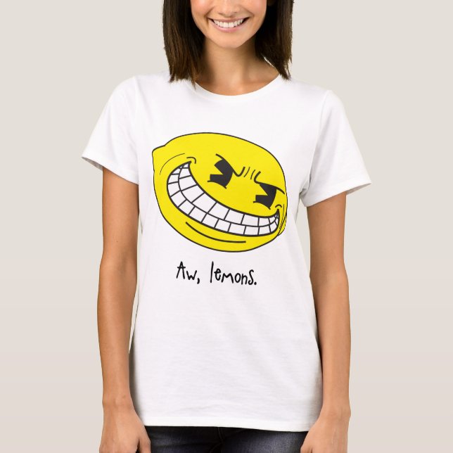 Citroner Tee Shirt (Framsida)