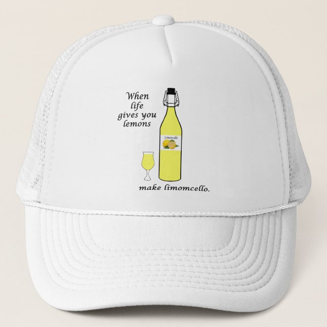 Citroner till Limoncello Keps (Framsida)