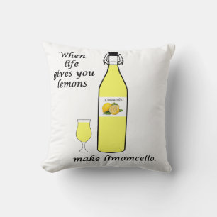 Citroner till Limoncello Kudde