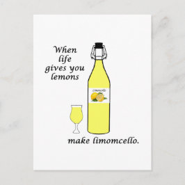 Citroner till Limoncello Vykort