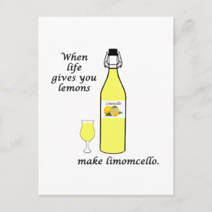 Citroner till Limoncello Vykort