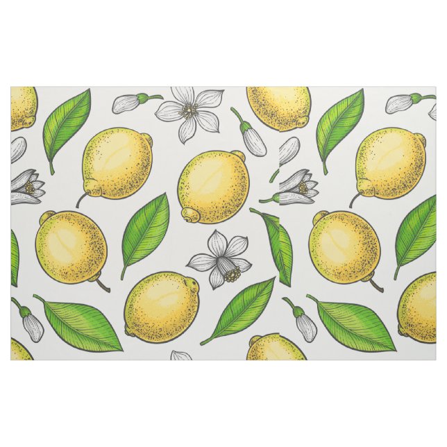 Citroner Tyg (Fat Quarter)