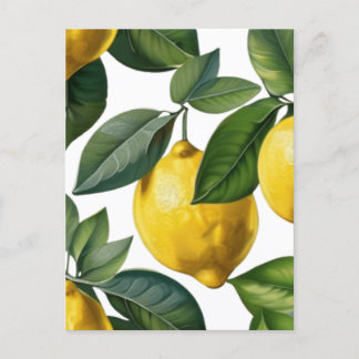 Citroner Vykort