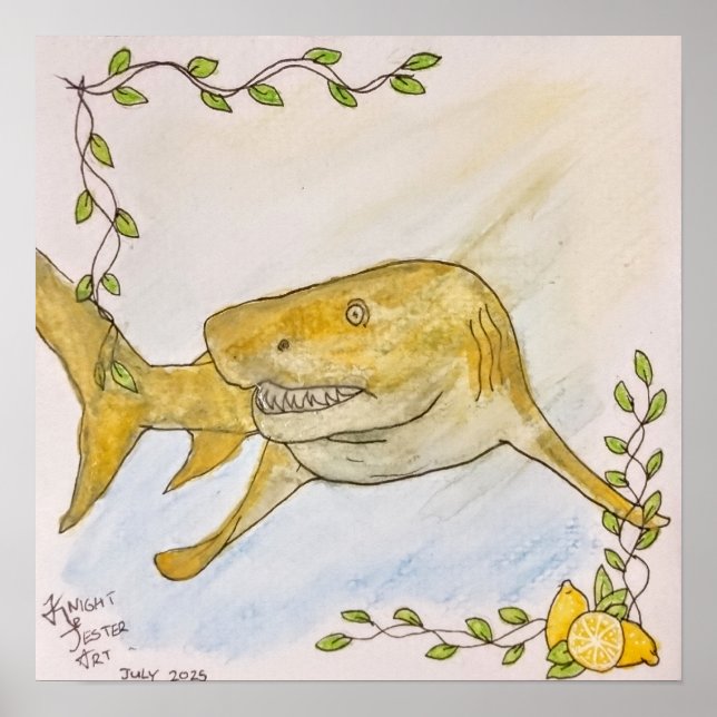 Citronhaj Poster (Framsidan)