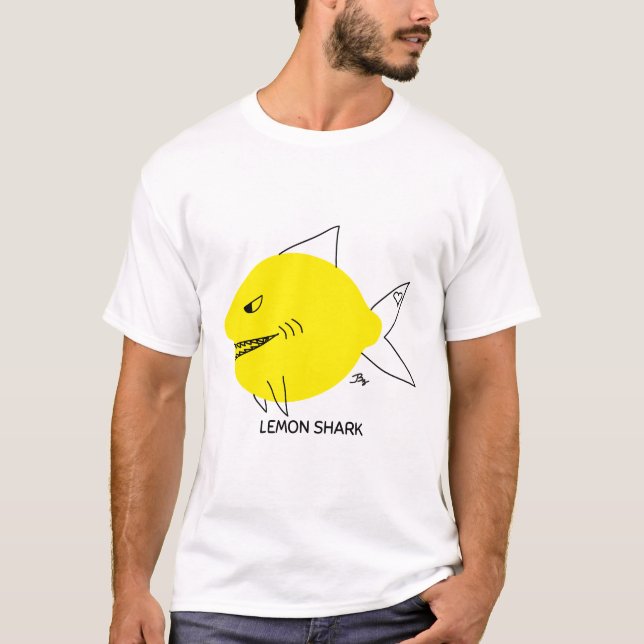 Citronhaj T-shirt (Framsida)