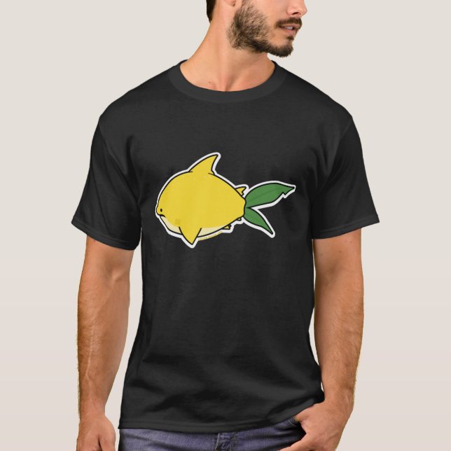 Citronhaj vänner t shirt (Framsida)