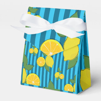 Citronillustration Presentaskar