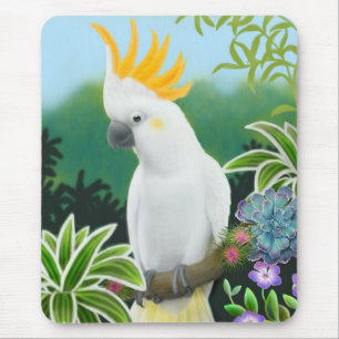 Citronkakadua Mousepad Musmatta