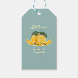 Citronkräm Presentetikett