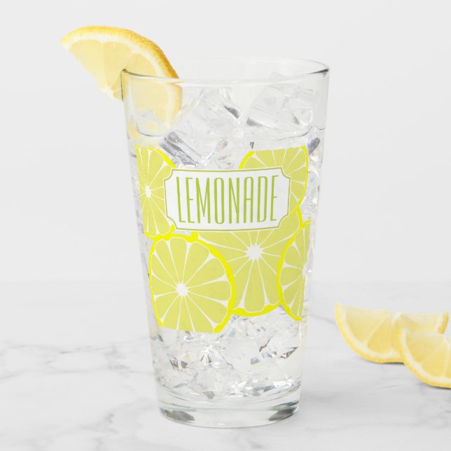 Citronläsk Glas Tumbler  (Framsida Ice)