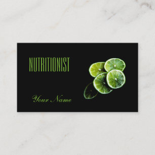 Citronlimefrukt Visitkort