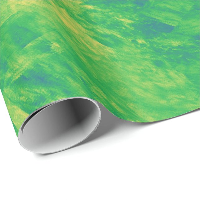 Citronlimefruktmarmor Presentpapper (Rullad Hörn)