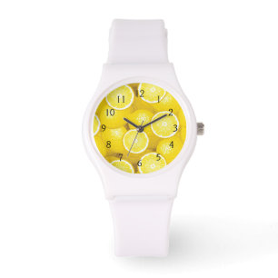 Citronmönster 2 armbandsur