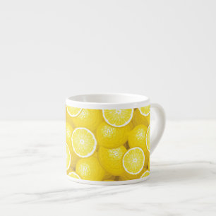 Citronmönster 2 espressomugg