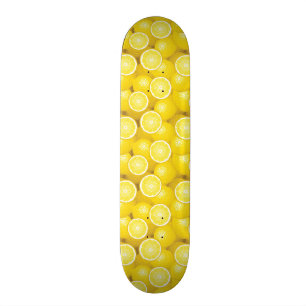 Citronmönster 2 old school skateboard bräda 21,6 cm