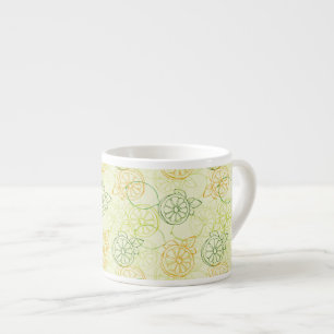 Citronmönster Espressomugg