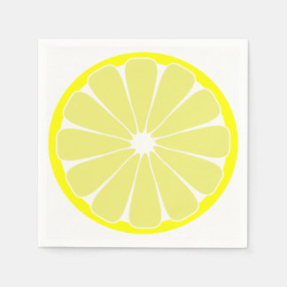 Citronpappersservetter för fest pappersservett