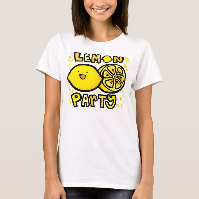 Citronparty T Shirt (Framsida)
