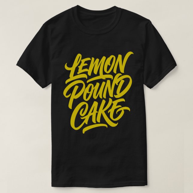 Citronpundkaka  t shirt (Design framsida)