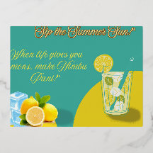 Citronsaftskort