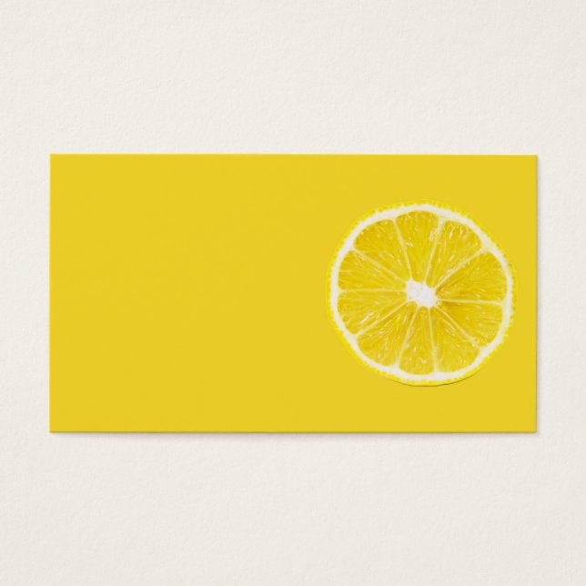 citronsegment visitkort (Framsidan)