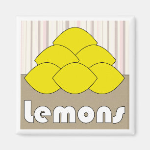 Citronserier 3 kvadrerar magneten magnet