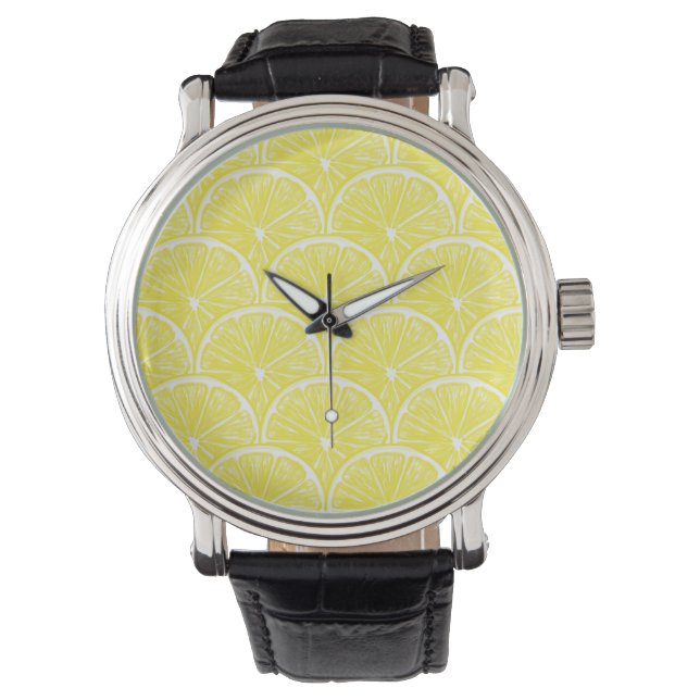 Citronskivor Armbandsur (Framsida)