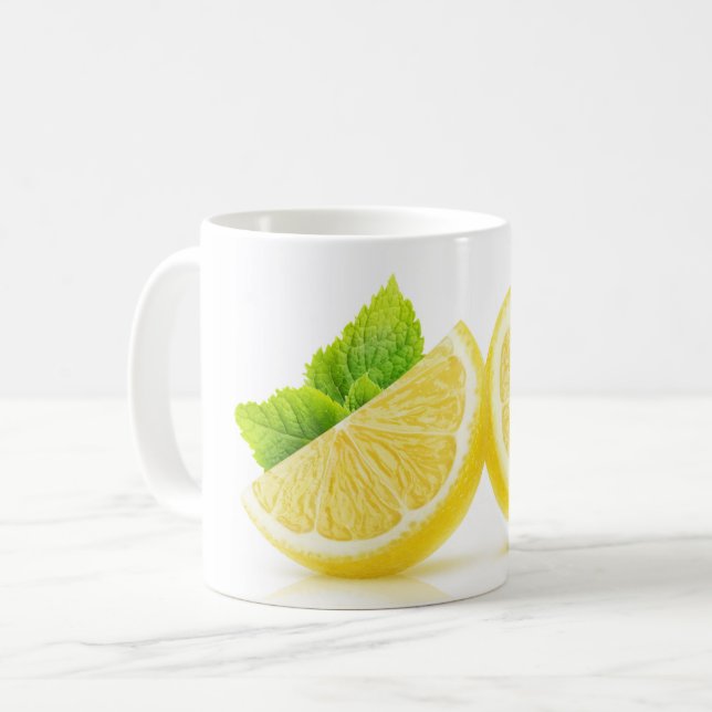 Citronskivor Kaffemugg (Framsida vänster)