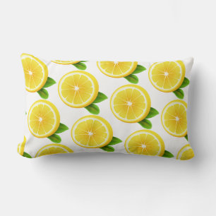 Citronskivor Kudde