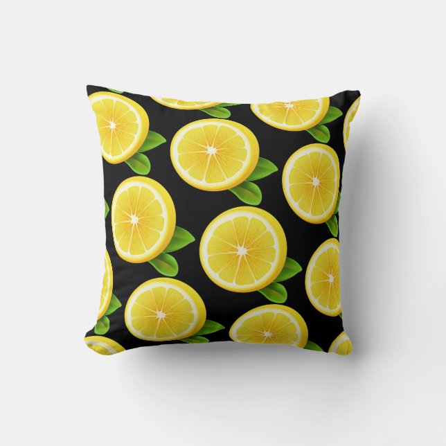 Citronskivor Kudde (Framsida)