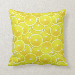Citronskivor Kudde