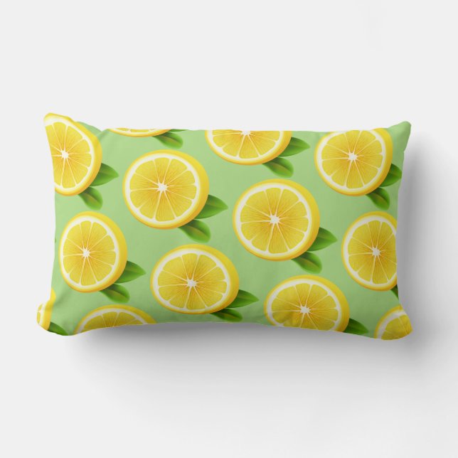 Citronskivor Kudde (Framsida)