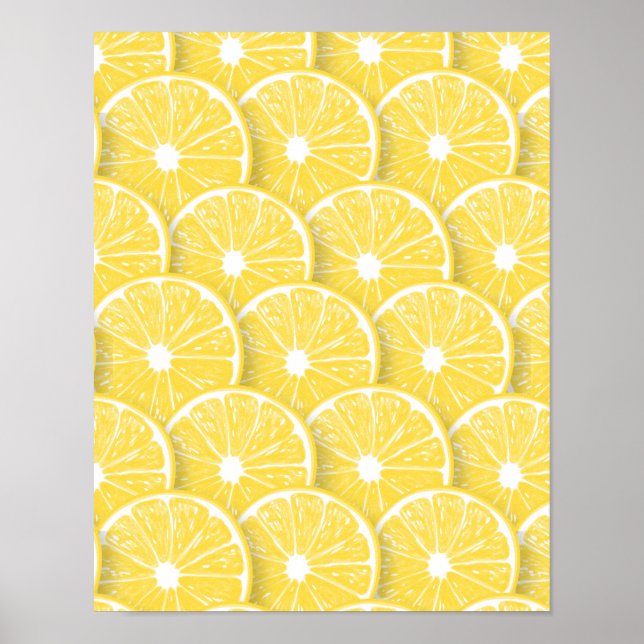 Citronskivor Poster (Framsidan)