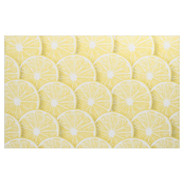 Citronskivor Tyg (Fat Quarter)
