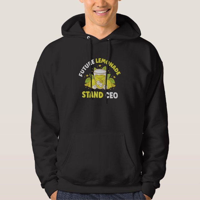 Citronställelse citronjuice Hemlagad citronlemonad Hoodie (Framsida)