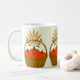 ☕ Citrouilles et Panier de Blé Kaffemugg