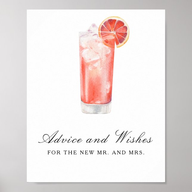 Citrus - Advice and Wishes for Newlyweds Poster (Framsidan)