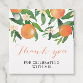 Citrus Apelsin Kol Tröllop eller Bröllopsfest Gåvor Etiketter