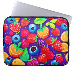 Citrus & Berries Burst Laptop Fodral