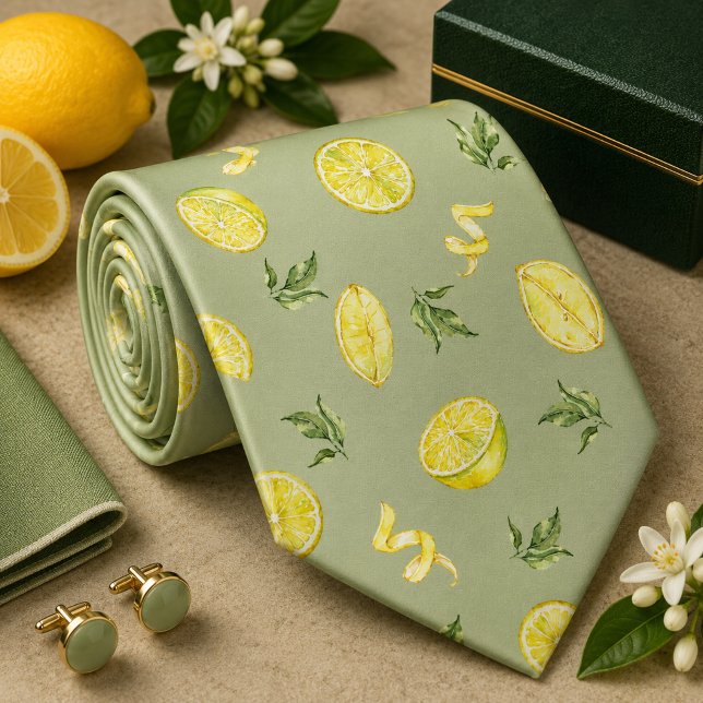 Citrus Citron mönster Slips (Skapare uppladdad)