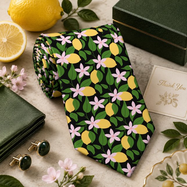 Citrus Citron mönster Slips (Skapare uppladdad)